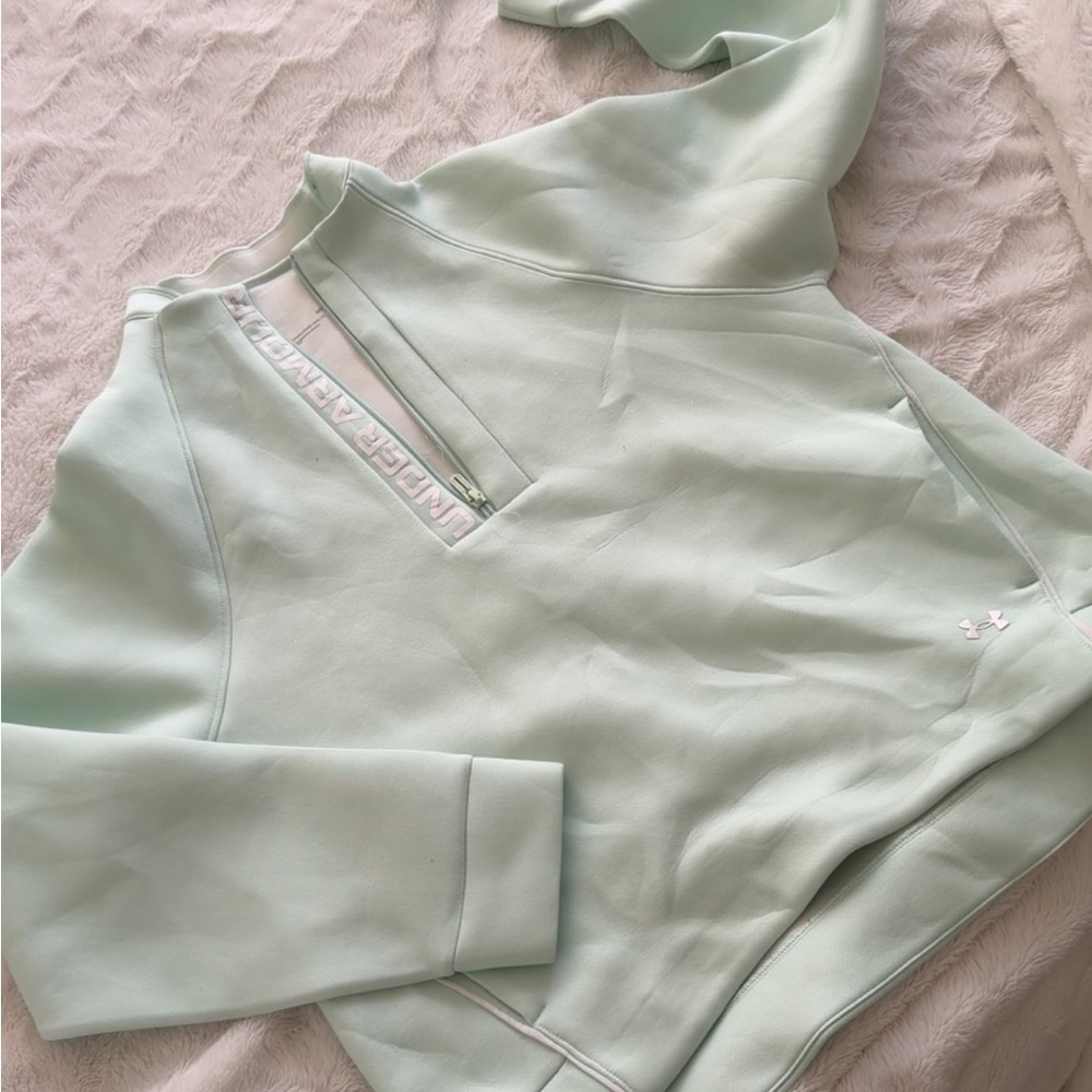 Under Armour Women's Light Green Hoodie